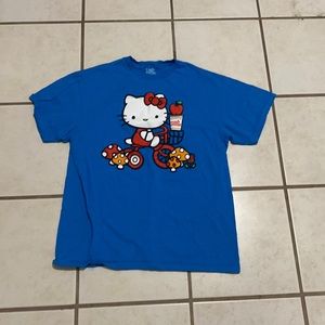 Cup noodles X hello kitty shirt brand new
